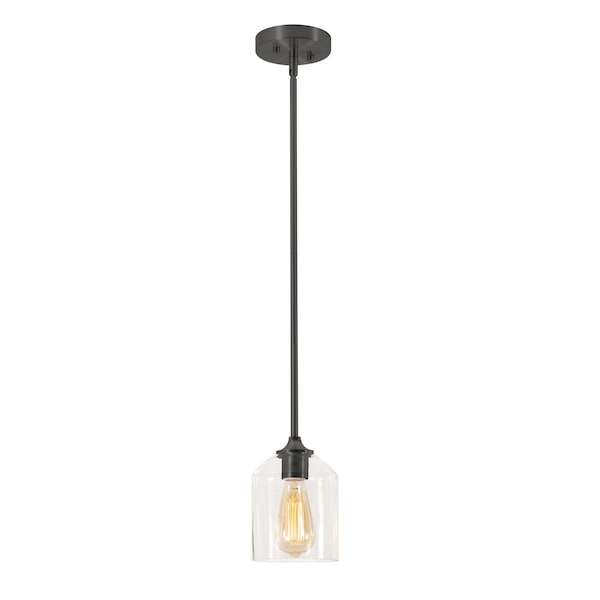 William 6 Pendant - Black